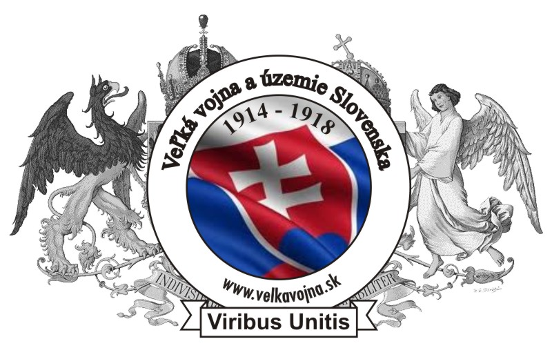 Logo Veľká vojna a územie Slovenska 1914 - 1918