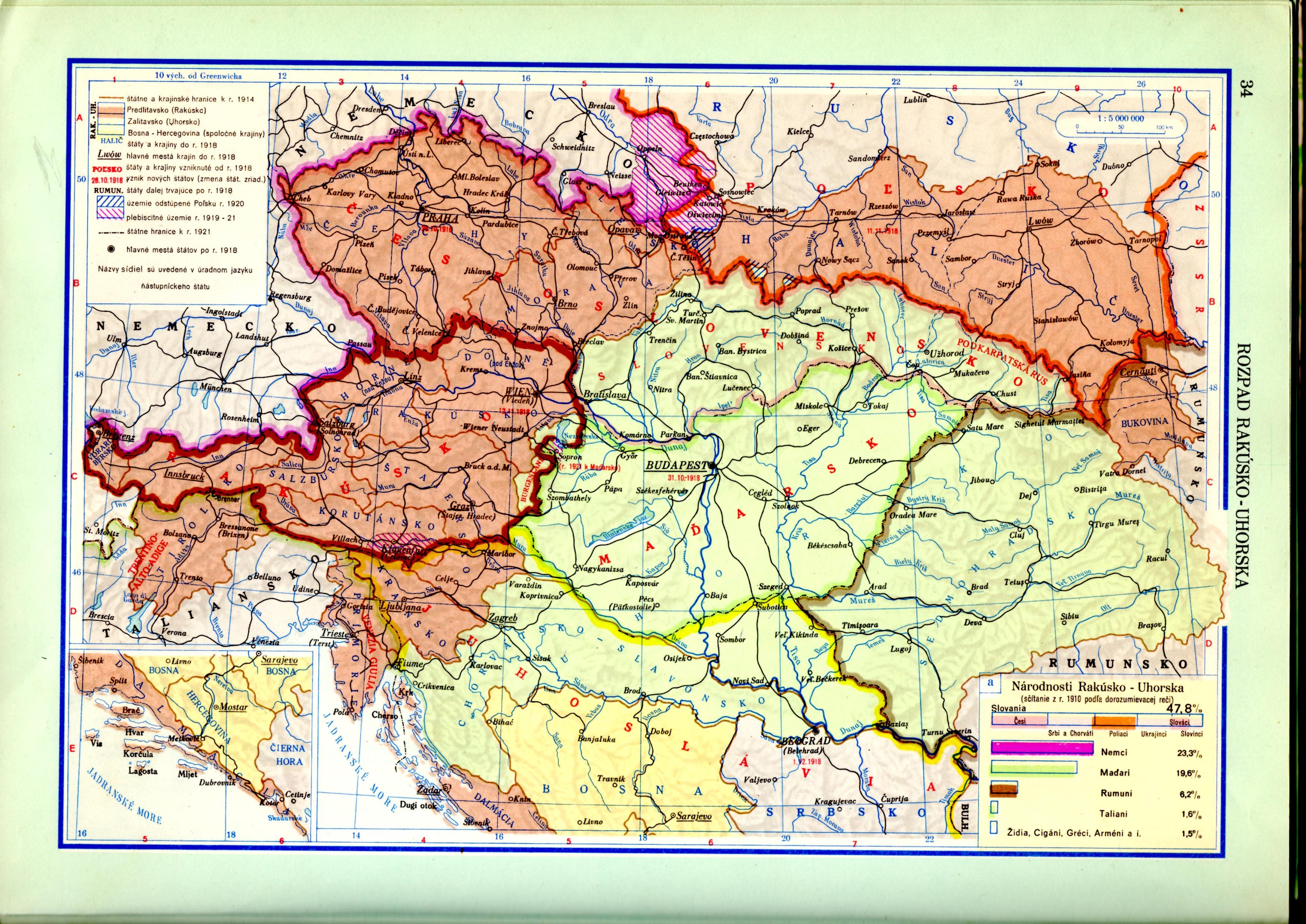 Rozpad Rakúsko-Uhorska